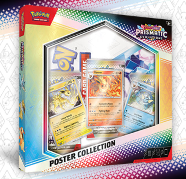 Scarlet & Violet—Prismatic Evolutions Poster Collection