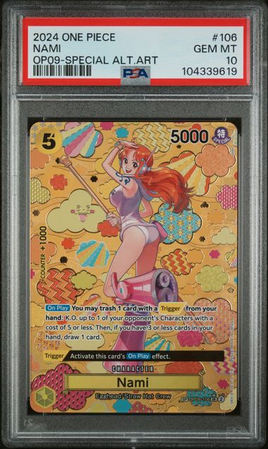 PSA 10 NAMI SP OP09 (OP08-106)